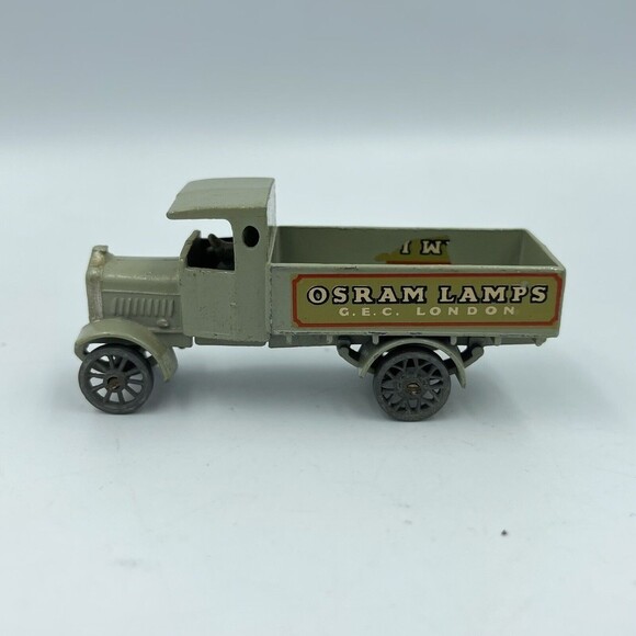 Matchbox Yesteryear Y6- AEC 'Y' Type Lorry 'OSRAM LAMPS' In Type 'A'  (MINT) - Picture 10 of 11